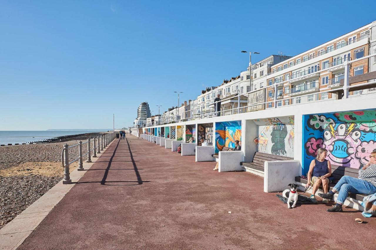 Gorgeous Sea View Apartment 5 Mins To The Beach St Leonards-on-Sea Esterno foto